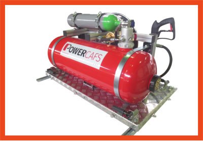 מיכל 50 ליטר CAFS לשינוע ע"י רכב