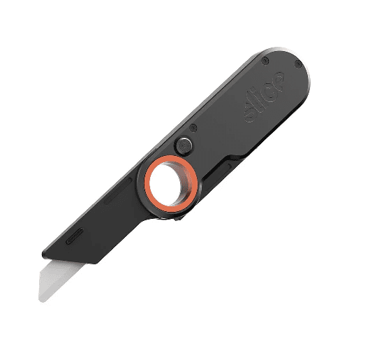 סכין בטיחות מתכת מתקפלת