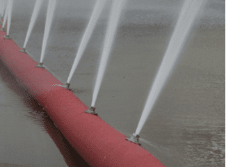 חומת חיץ - קיר מים