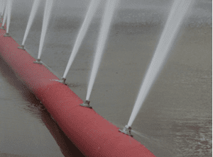 חומת חיץ - קיר מים