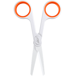 מספריי בטיחות קטנות - להב קרמי