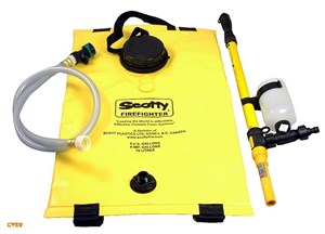 מנשא גב לכיבוי אש במים עם קצף